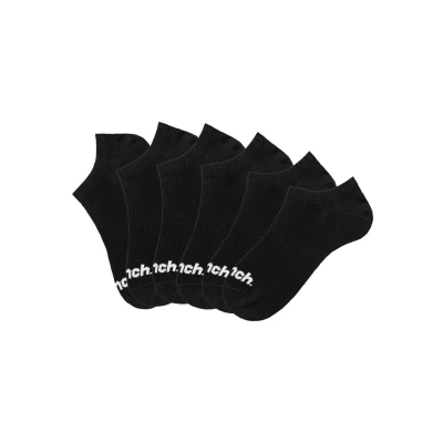 Abbildung von Bench 6 PACK Füßlinge, Größe: 39, Schwarz
