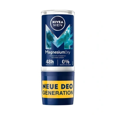 Abbildung von NIVEA Men Deo Roll On Magnesium Dry 0% Aluminium 50ml