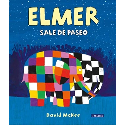 Abbildung von Elmer. Un cuento Elmer sale de paseo (Cuentos infantiles)
