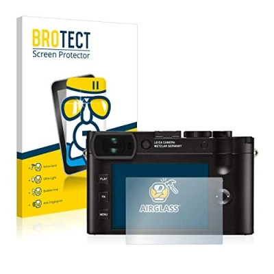 Abbildung von BROTECT Schutzglas für Leica Q2 Schutzfolie Panzer Folie Glas [Extrem Kratzfest 9H, Anti Fingerprint, Ultra Transparent]