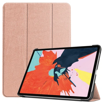Abbildung von Trifold Klapphülle für das iPad Air (2022 / 2020) Roségold