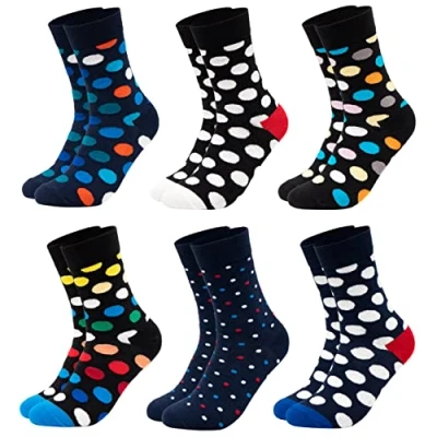Abbildung von Occulto BUNT 6 PACK Socken, Herren, Größe: 39 42, Dots