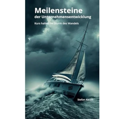 Abbildung von Meilensteine der Unternehmensentwicklung: Kurs halten im Sturm des Wandels