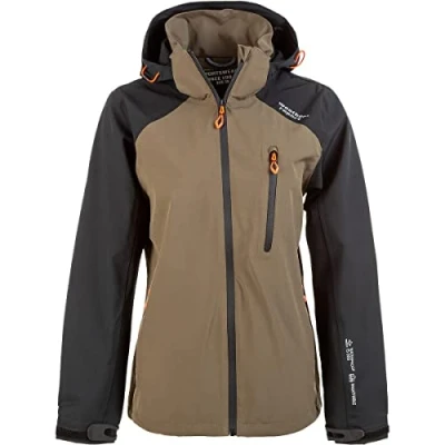 Abbildung von Weather Report Funktions Camelia WPRO15000 Regenjacke / wasserabweisende Jacke, Damen, Größe: 48, 5056 tarmac