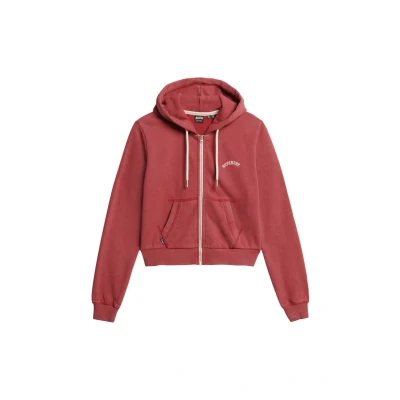 Abbildung von Superdry Sweatjacke, Damen, Größe: 38, Bordeaux red