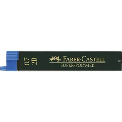 Abbildung von Faber Castell Blister Rohr 12 Minen, 0.7 mm 2B
