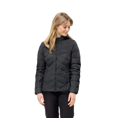 Abbildung von Jack Wolfskin Tundra Daunenjacke, Damen, Größe: Medium, Black