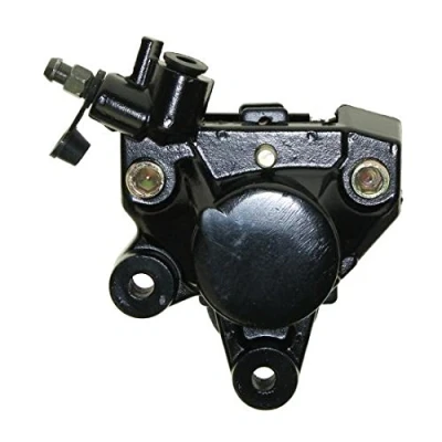 Abbildung von Bremssattel 1 Kolben vorne Schwarz kompatibel mit Grimeca, Gilera Runner, Peugeot Speedfight, Yamaha Aerox, BWS, Neos, MBK Booster, Nitro