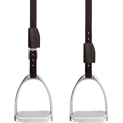 Abbildung von Passier Steigbügelriemen Velvet Touch Mono Havanna 65cm