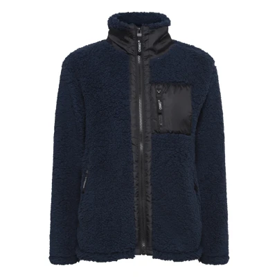 Abbildung von Oxmo Ellin Fleecejacke, Damen, Größe: Large, Total eclipse