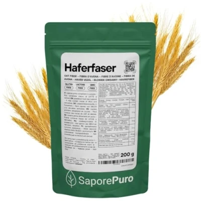 Abbildung von SaporePuro Haferfaser 200 g Glutenfrei Natürliche Ballaststoffquelle