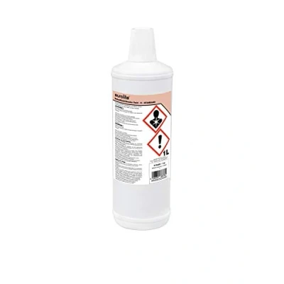 Abbildung von Eurolite Smoke Fluid C Standard 1 Liter Nebelfluid für Nebelmaschinen Mittlere Dichte und lange Standzeit Made in Germany Geruchsneutral auf Wasserbasis Biologisch abbaubar