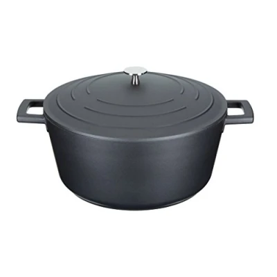 Abbildung von Master Class Kasserolle &quot;MasterClass&quot;, Aluminiumguss, 5 Liter, rund, ultraleicht, kratzfeste Antihaftbeschichtung, Induktion