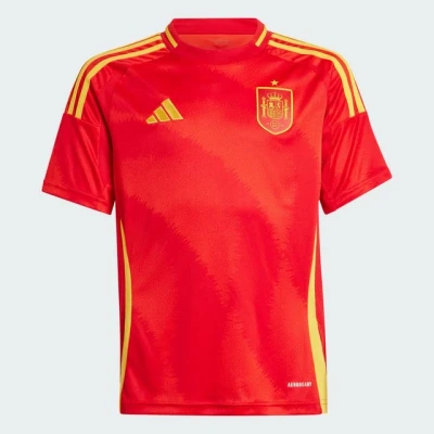 Abbildung von adidas Performance Spain 2024 HOME Youth FußballTrikot für Kinder, Größe: 152, Better scarlet