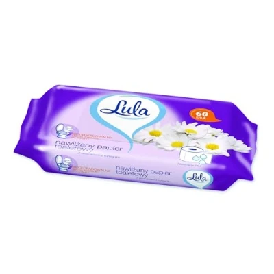 Abbildung von LULA Befeuchtetes Toilettenpapier mit Kamillenextrakt 60St