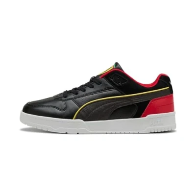 Abbildung von Puma Scuderia Ferrari HP RBD Game Sneakers Mit niedrigem Profil Schuhe Colorful Black/Rosso Corsa Größe: 39