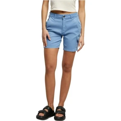 Abbildung von Urban Classics HIGH Waist Shorts, Damen, Größe: 31, Horizonblue