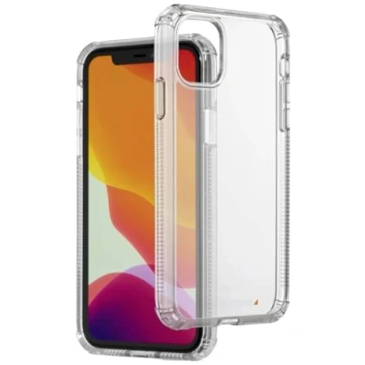 Abbildung von Hama Extreme Protect Backcover Apple iPhone 11 Transparent Stoßfest, Induktives Laden