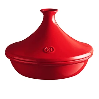 Abbildung von Interhal 349532 Keramik Rote Tajine E Box, 3,50 Ltr