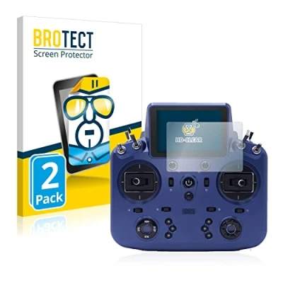 Abbildung von BROTECT (2 Stück Schutzfolie für FrSky Tandem X18 Displayschutz Folie Ultra Klar