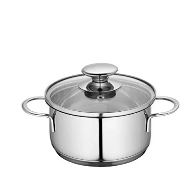 Abbildung von Küchenprofi 2370702814 Edelstahl Topf mit Glasdeckel Induktion