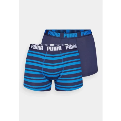 Abbildung von Puma MEN Everyday Heritage Stripe 2 PACK Panties, Herren, Größe: XL, True blue combo