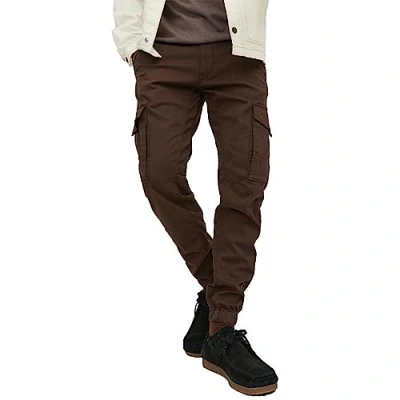 Abbildung von Jack &amp; Jones Jpstpaul Jjflake AKM NOOS Cargohose, Herren, Größe: 29x34, Seal brown