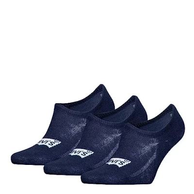 Abbildung von Levi&#039;s Unisex Footie Socks, Navy, 39/42