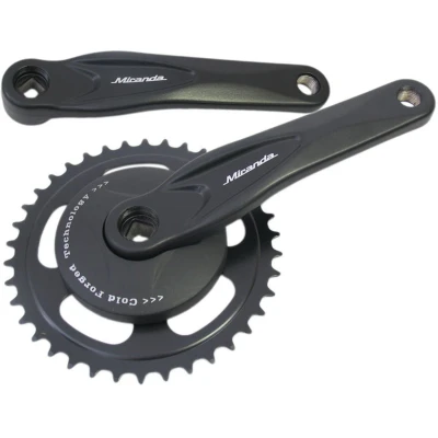 Abbildung von Kettenradgarnitur 38Z Miranda Alfa 1 Für 3/32&quot; Kette Mit 95mm Scheibe Schwarz
