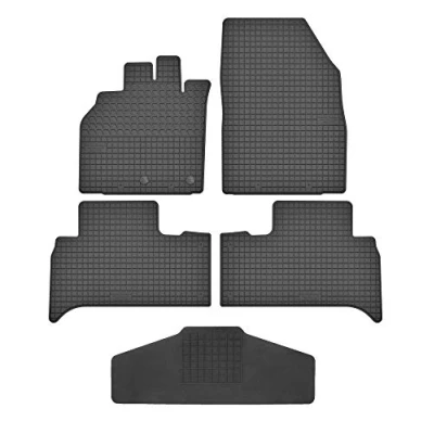 Abbildung von Fußmatten Vorne und Hinten 4er Set für Renault Scenic 3 III 2009 2016 Gummi Gummimatten