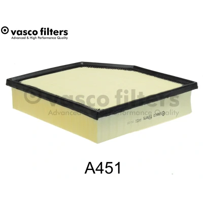 Abbildung von DAVID VASCO A451 Luftfilter 55 231 233 rechteckig Filtereinsatz