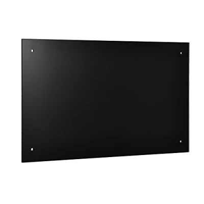 Abbildung von neu.haus Küchenrückwand, (1 tlg), »Mora« Glas Herdspritzschutz 70x40cm Schwarz