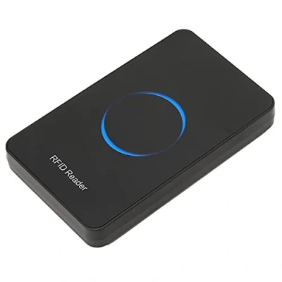 Abbildung von USB RFID Kartenleser Smart ID Kartenleser, Schlüsselleser, 125 kHz / 134,2 Kontaktloser Näherungssensor, Unterstützung für Fenster/für Android