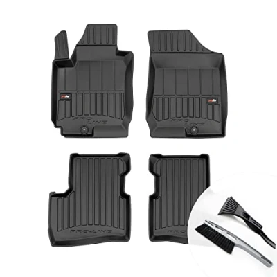 Abbildung von moto MOLTICO 3D Gummimatten Auto Fußmatten Gummi Automatten 4 teilig Set passend für Kia Proceed I 2006 2012