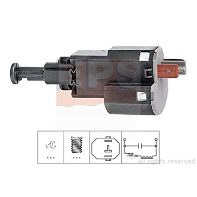 Abbildung von EPS 1.810.155 Bremslichtschalter mechanisch Made in Italy OE Equivalent OPEL: Zafira A, Vectra B Caravan, Astra G CC