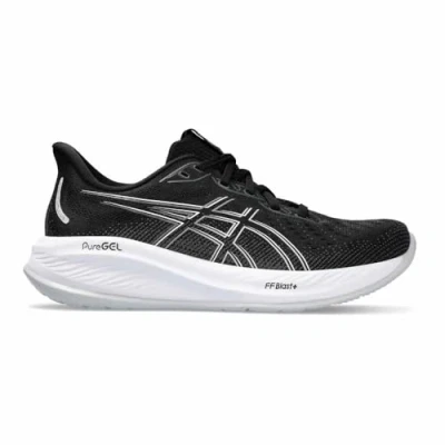 Abbildung von Asics Gelcumulus 26 Laufschuh Neutral, Damen, Größe: 38, Black concrete Schuhe