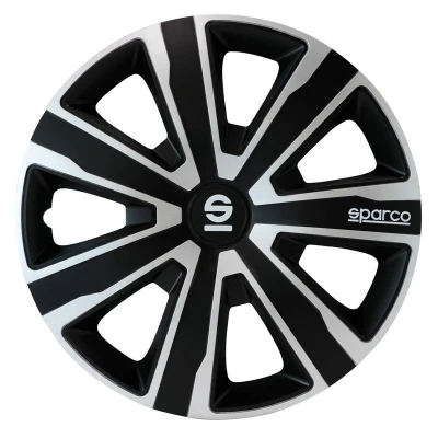 Abbildung von SPARCO Palermo SPC1481SVBK Radblenden 14Zoll schwarz/silber