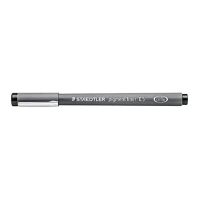Abbildung von STAEDTLER Fineliner Set, bunte pigment liner und metallic Marker gold, für dekoratives Malen kreatives Schreiben, ideal Fotoalben Grußkarten, 308 SWP3P, 4 Stück (1er Pack)