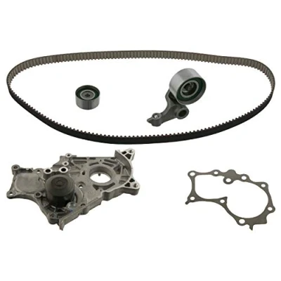 Abbildung von FEBI BILSTEIN 32730 Wasserpumpe + Zahnriemensatz mit 178 TOYOTA: Avensis II Kombi, Schrägheck, Limousine