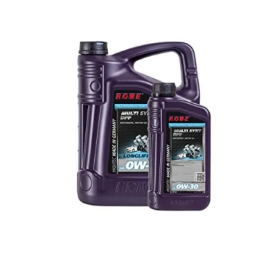Abbildung von 6 (5L+1L) Liter ROWE HIGHTEC MULTI SYNT DPF SAE 0W 30 Motoröl für VW, Porsche