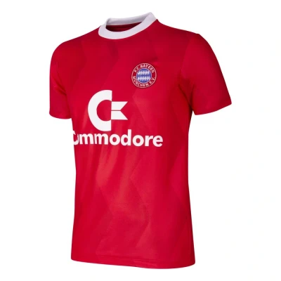 Abbildung von COPA Retro FC Bayern MÜNCHEN Tshirt print, Herren, Größe: Large, Red