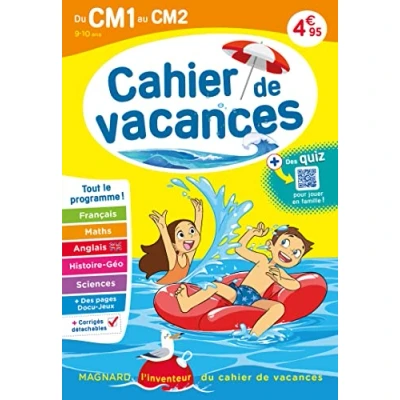 Abbildung von cahier de vacances 2025, du CM1 vers le CM2 9 10 ans: Magnard, l’inventeur