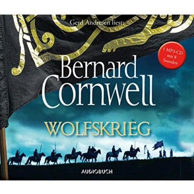 Abbildung von Wolfskrieg: MP3 Format, Lesung. Gekürzte Ausgabe (Die Uhtred Saga)