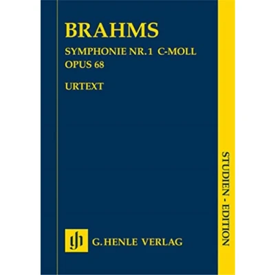Abbildung von Symphonie Nr. 1 c moll op. 68. Studien Edition: Besetzung: Orchester (Studien Editionen: Studienpartituren)