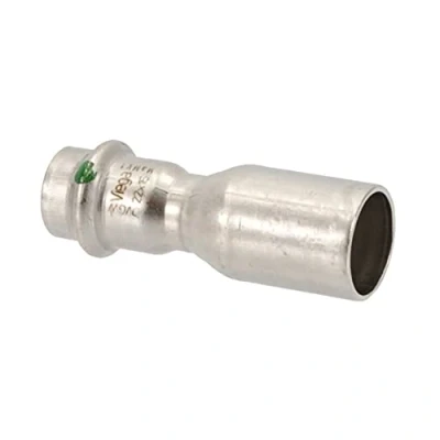 Abbildung von Sanpress Inox reduktion 22 x 15 mm rustfrit stål
