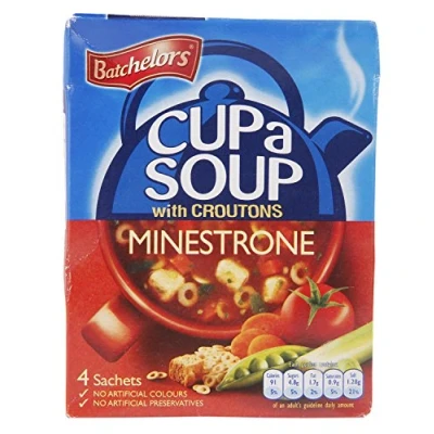 Abbildung von Batchelors Cup a Soup mit Croutons Minestrone 4 Beutel 94g (9er Pack)