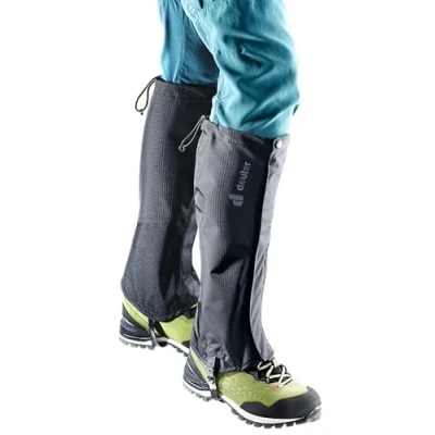 Abbildung von deuter Unisex Adult Gaiter Gamaschen, Black, S