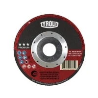 Abbildung von TYROLIT Trennscheibe 42 ø125x0,75x22,23 mm, A60R BFXA PREMIUM superdünne Trennscheiben für rostfreien Stahl, höhere Leistung bei (25 Stück)