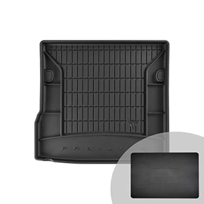 Abbildung von FROGUM ProLine 3D Gummimatte Exklusive Auto Kofferraummatte Kofferraumwanne für Dacia Duster II ab 2017 Bequemer Organiser Die höchsten Kanten