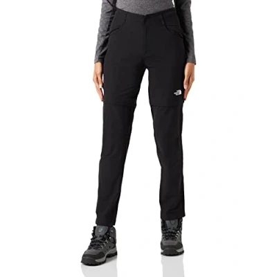 Abbildung von The North Face Exploration CONV REG Stoffhose, Damen, Größe: 32/Regular(32), Tnf black